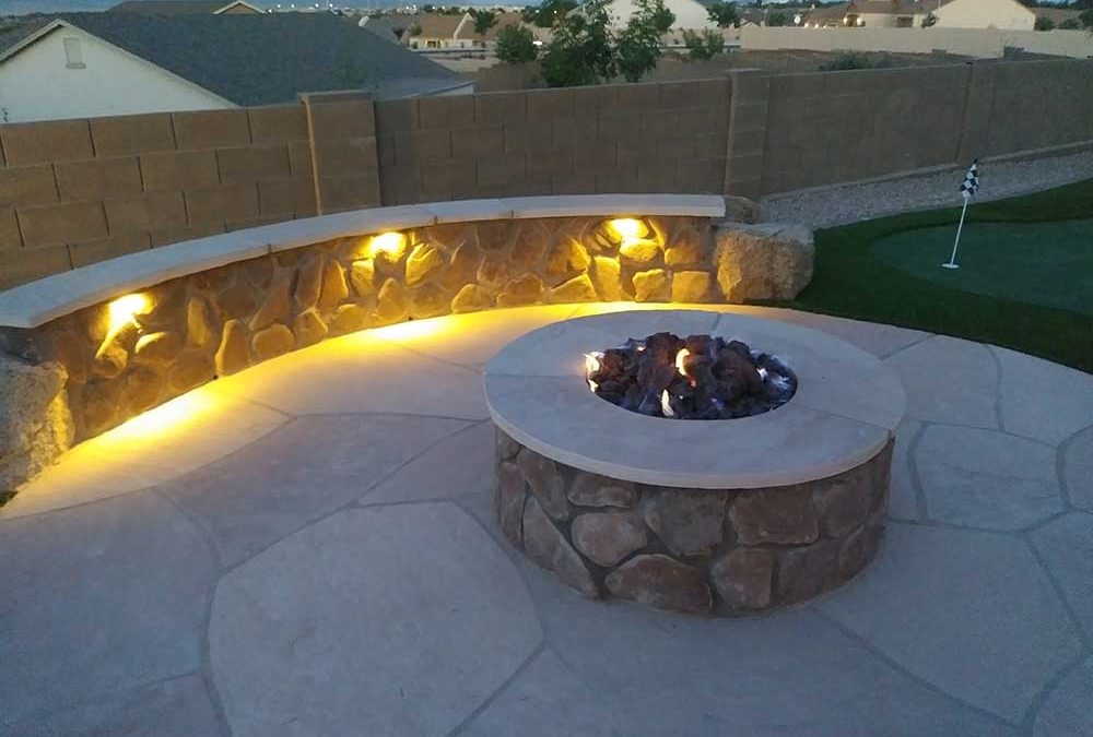 We Build Fire Pits & Sitting Areas